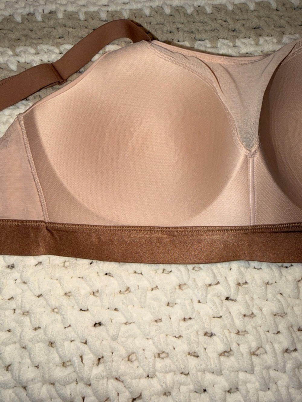 ThirdLove Pink and Brown Wireless Everyday Support Bra - Picture 4 of 4